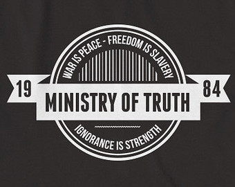 Image result for ministry of truth